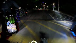 Chicago Surron Megaride Official Day 1 Part 2  Night Ride Highlights  June 7th 2024 [upl. by Kcirtap]