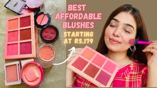 Best Affordable Blushes For Indian Skin Tone Starting At Rs179  Top Blushes In India 2022 [upl. by Ambrosine]