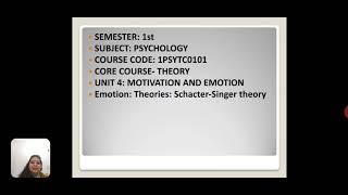 SCHACHTER AND SINGER THEORY OF EMOTIONS [upl. by Ansev]