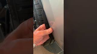 11 Second Macan GTS rear stone guard install 1fastguard paintprotection macan porschemacan gts [upl. by Aitercul]