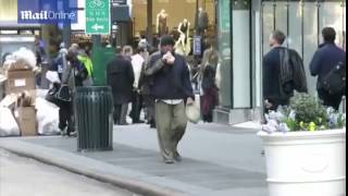 Richard Gere gets stuck into his role playing a homeless man [upl. by Temple650]