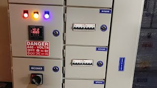 LT Control Panel 415V 3Phase 50HZ with incomer 160A FP MCCB amp Outgoing 12nos FP 63A MCB [upl. by Kersten]