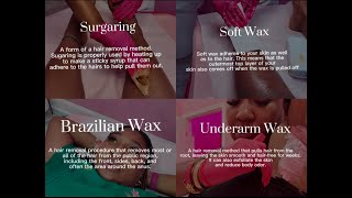 Getting Waxed By One Of My Waxers  Sugaring  Soft amp Hard Wax  Content Day Ivanas Beauty Garden [upl. by Deibel]