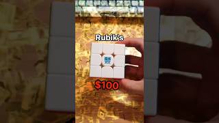 100 vs 10 Rubiks Cube 💸 [upl. by Tristas302]