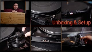 Fluance RT82 Turntable Unboxing amp Setup [upl. by Romelle]