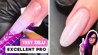 Najlepszy żel jaki testowałam  TEST ŻELU Excellent Pro Builder Gel [upl. by Maribelle]