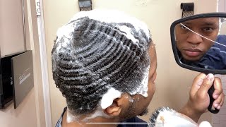 How To Wash Your Hair Without Messing Up Your 360 Waves [upl. by Damien]