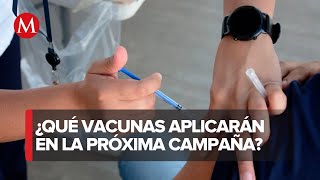 Inicia vacunación contra covid19 e influenza estacional en México [upl. by Nref]