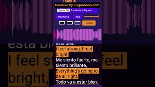 Con Esta Canción Podrás Entender MAS Inglés learnenglish ingles listening aprendeingles [upl. by Cheslie]