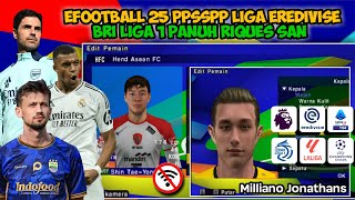 PES PPSSPP EFOOTBALL 24 NEW SEASON REVIEW [upl. by Kciregor]