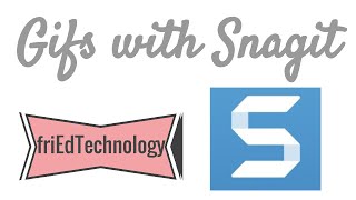 Create Animated Gif with Snagit [upl. by Nivart507]