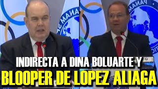 INDIRECTA A DINA BOLUARTE Y BLOOPER DE LOPEZ ALIAGA EN CONFERENCIA DE LOS PANAMERICANOS 2027 [upl. by Pool710]