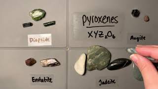 Mineral Identification  Pyroxenes [upl. by Raine]