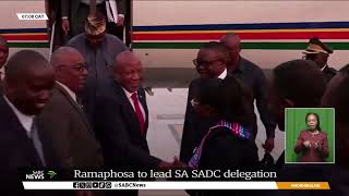 SADC Summit I President Ramaphosa leads the South Africas delegation to Zimbabwe [upl. by Hubert]