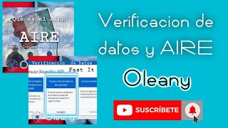 06 Verificacion de datos en el Fast it e Inscripción en el AIRE rutaargentinaespaña oleany [upl. by Aiyn]