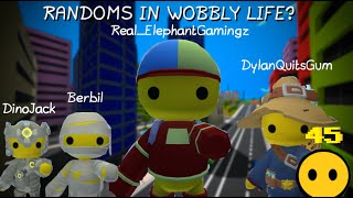 I PLAYED WITH RANDOM WOBBLIES IN MULTIPLAYER WOBBLY LIFE [upl. by Tore455]