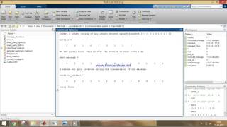 Implementation of Hamming Error Correction Code in Matlab  Part 54 [upl. by Aihsenor]