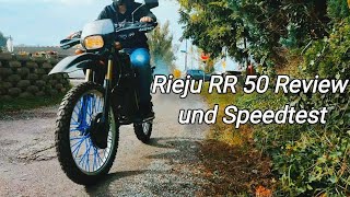 Wie gut ist ein 20 Jahre altes Moped Rieju RR50 bj 2004 entdrosselt [upl. by Eldredge675]