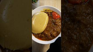 Recette de Foutou Sauce graine recette ideerepas foutou saucegraine ammey shortvideo [upl. by Shulem]