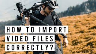 How To Import Video Files Correctly DaVinci Resolve Clone Tool  Episode 1 [upl. by Jeroma]