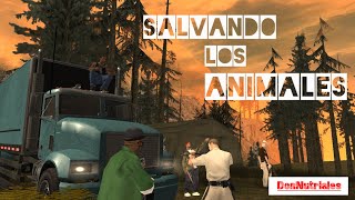 Salvando los animales  Gta San Andreas loquendo [upl. by Nitsugua]