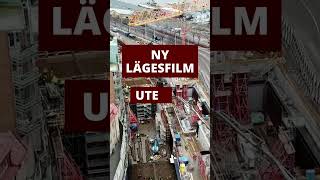 Västlänkens lägesfilm för våren och sommaren 2023 shorts  Trafikverket [upl. by Wistrup]