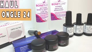 HAUL  ONGLE 24  Gummy Base  Gel de couleurs etc [upl. by Aldred]