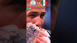 Argentina VS Mexico  AURA MESSI WC 2022 🏆 [upl. by Attiuqahs]