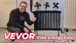 DIY Super Radiator With Vevor Diesel Heater And Free Energy Fan  How to fix error code 8 for free [upl. by Ahsayn]