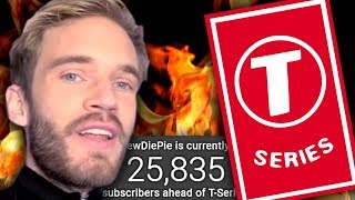 PewDiePie vs TSeries  The Last Stand [upl. by Thorncombe]