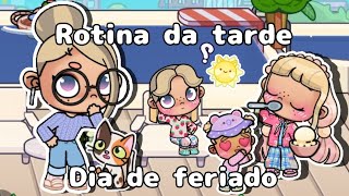 ❄️ROTINA DA TARDEDIA DE FERIADO ✨️ AVATAR WORLD ROTINAS E HISTORINHAS [upl. by Lavena399]