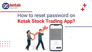 How to Reset Your Password on the Kotak Securities Trading App [upl. by Haggerty]