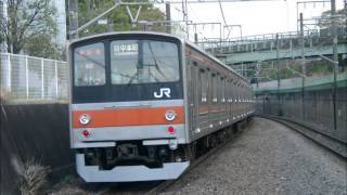 南浦和駅5番線 府中本町行き・列車通過 ATOS 各種放送 [upl. by Frerichs]