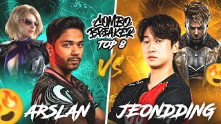 Arslan Ash Nina VS Jeondding Eddy  Losers Semi  Combo Breaker 2024 [upl. by Aihseuqram907]