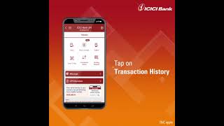 How to Check UPI Transaction History through iMobile Pay [upl. by Alledi]