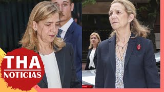 El dolor que ha unido a las infantas Elena y Cristina quotSe quedaron detrás de pie incluso [upl. by Valerye]