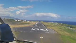 Landing at Ponta Delgada PDL LPPD [upl. by Burdelle]