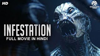 INFESTATION  Hollywood Movie Hindi Dubbed  Sue Flack Liliana Cabal Julius  SciFi Horror Movies [upl. by Aryek]