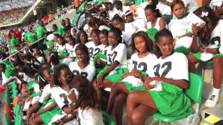 Ibom cheerleaders Nigeria vs south Africa footba [upl. by Persons252]