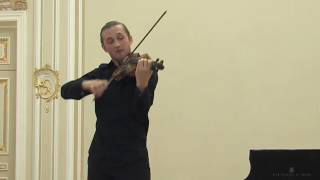 Pavel Milyukov violin 20090420 Part 1 [upl. by Aihsel]