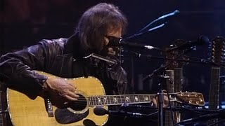 Neil Young  Needle And The Damage Done Unplugged [upl. by Bunow]