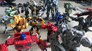 Transformers AOE Stop motion  The Mighty Bumblebee Reinforcement 大黃蜂 ：王者之最強力支援 Stop Motion [upl. by Oidualc]