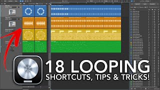 Logic Pro  18 Looping Shortcuts Tips and Tricks [upl. by Emyam]