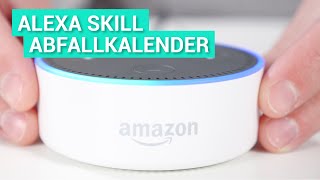 Amazon Alexa Skill  Abfallkalender [upl. by Hardman]