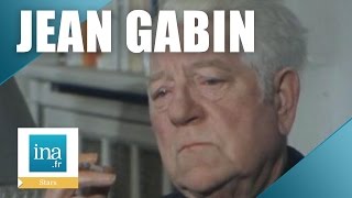 Jean Gabin quotPourquoi jai tourné Laffaire Dominiciquot  Archive INA [upl. by Aufmann609]