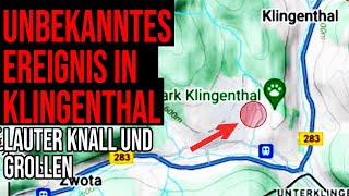 Unbekanntes Ereignis in Klingenthal  Grollen und lauter Knall am 27042024 [upl. by Isaiah]