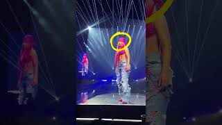 Nicki Minaj Was So Angry with a Fan on The Stage 😱 nickiminaj concert shorts [upl. by Alemap]