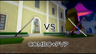 Cursed Dual Katanas VS Gravity Cane ComboPvP [upl. by Diet]