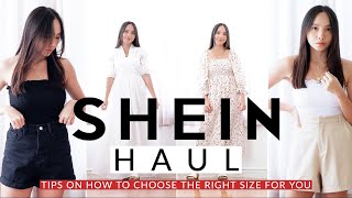 MY FIRST SHEIN HAUL  HOW TO CHOOSE THE RIGHT SIZE and HOW TO ORDER FOR YOU  HAUL TRY ON and REVIEW [upl. by Qirat]