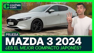 COMPACTOS japoneses… ¿es el MAZDA 3 2024 el mejor 🇯🇵 Prueba  Opinión  cochescom [upl. by Ymia403]